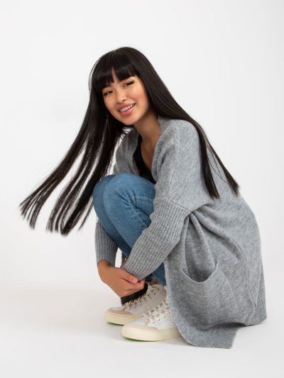 Veľkoobchodný klasický sveter Barreiro RUE PARIS s dlhým rukávom