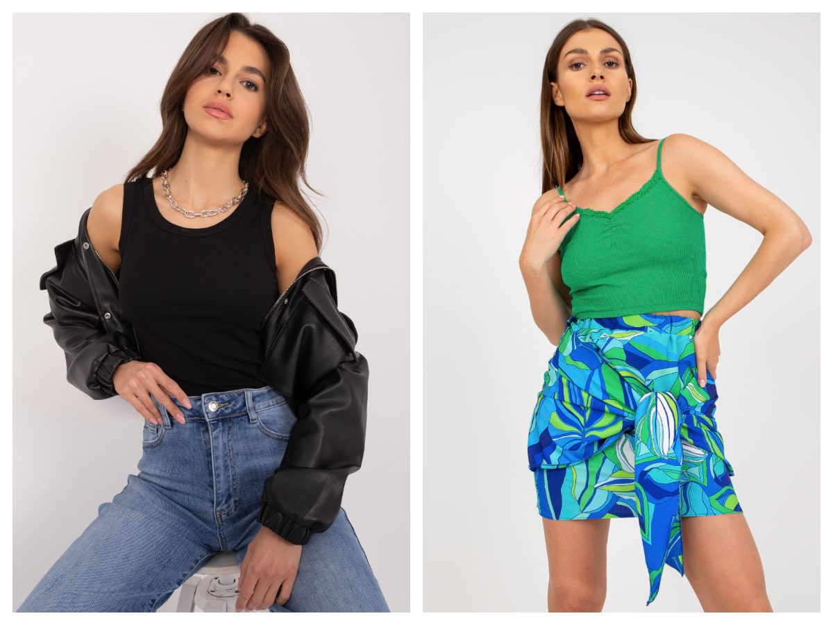 Dámske topy basic – prehľad jarných noviniek