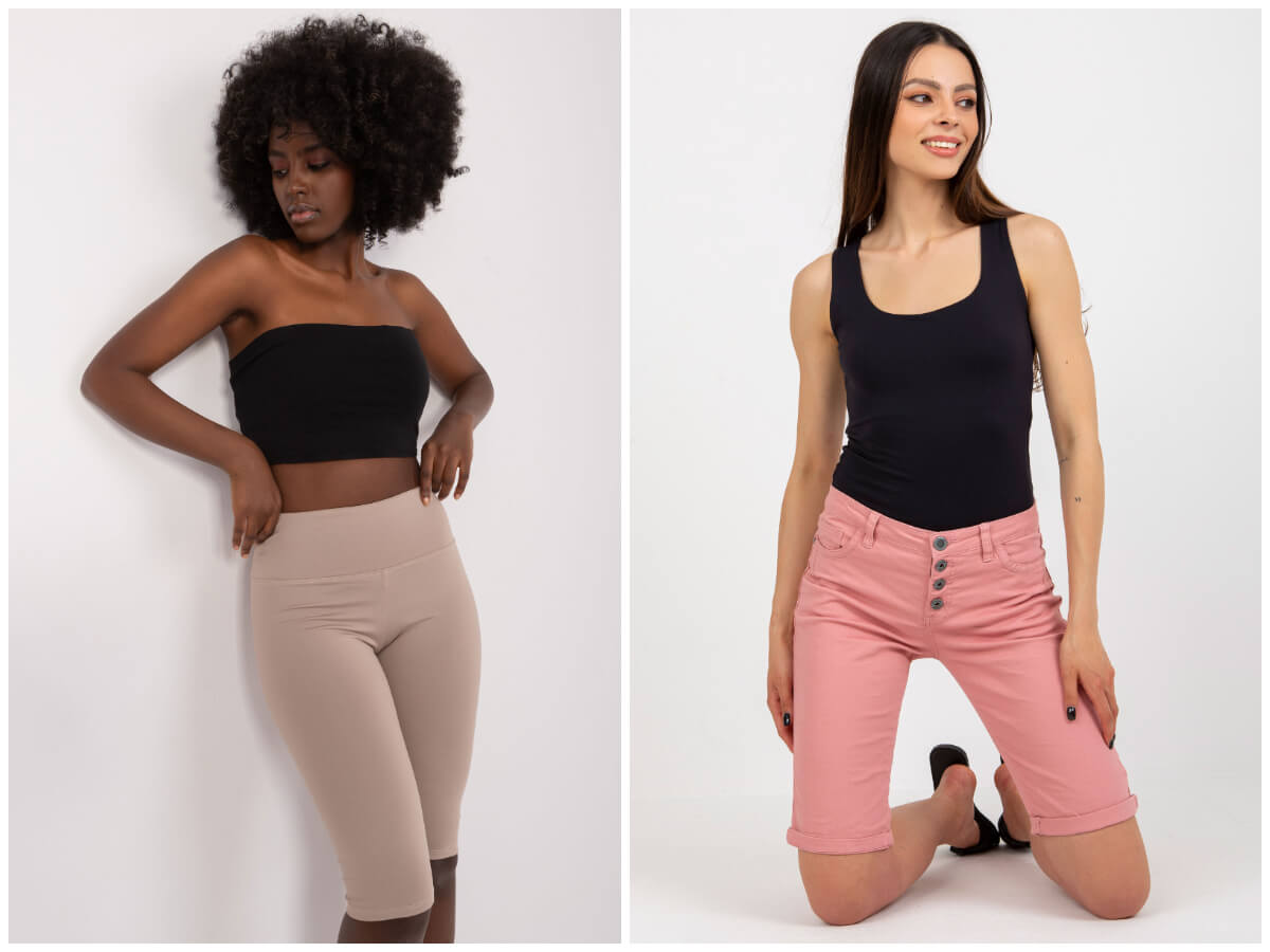 Kolenné šortky alebo pohodlný štýl na leto